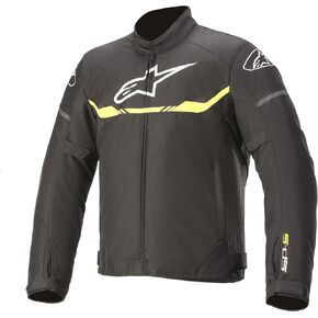 سترة Alpinestars T-SPS مقاومة للماء (X-LARGE) (أسود/أبيض)