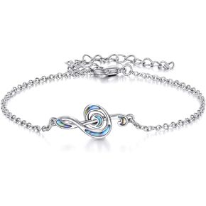 الموسيقى سوار الموسيقى ملاحظة سوار أذن البحر قذيفة التريبل المفتاح الموسيقي سوار الموسيقى تحت عنوان المجوهرات قابل للتعديل سوار الموسيقية ملاحظة هدية للنساء الفتيات in Kuwait