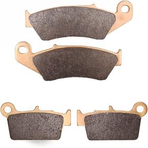 LOCOPOW Sintered Brake Pads for Kawasaki kx250F kx450F klx450r 2004-2022 Yamaha yz125 yz250 yz250f yz450f 2003-2007 wr250f wr450f wr250r 2003-2020 Suzuki rmz250 rmz450 GasGas EC 125 200 250 300 450