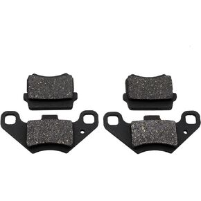 2 Pair Disc Brake Pads Fit for 50cc 70CC 90 cc 110 cc 125cc Taotao SunL JCL Coolster Kandi Supermach Tank Kandi Kinroad BV Powersports DongFang ATVs Go karts Quad 4 Wheeler