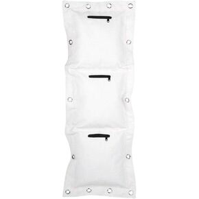 Empty Sand Bag Wall Mounted Canvas Punch Bag with Zipper for Martial Art Muay Thai Kung Fu Makiwara