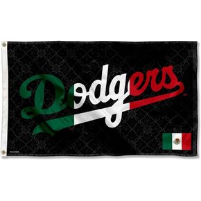 Los Angeles Dodgers Mexico Mexican Colors 3x5 Foot Grommet Banner Flag