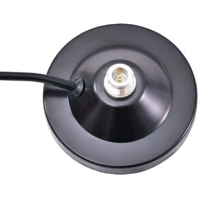 50 Ohm RF N Type to SMA Antenna Magnet Mount Mobile with 3.5 inch 16.4ft RG58U Cables Two Way Radio