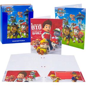 Set of 2 Paw Patrol Pocket Folders