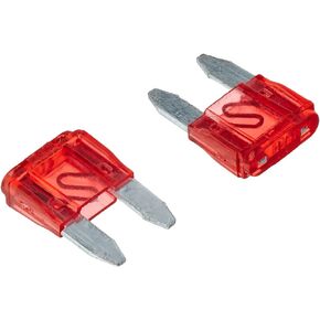 uxcell 60PCS 10A 10 AMP Automotive Mini Blade Fuses Red for Car