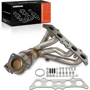 A-Premium Exhaust Manifold Catalytic Converter Kit Direct-Fit Compatible with Toyota Camry 1997-2001, Solara 1999-2001, 2.2L, EPA Compliant, Replace# 2505103010, 2505103020