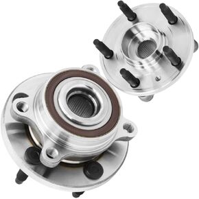 QJZ [2-Pack] 513275 Wheel Hub Bearing Assembly Compatible with [Ford] Edge, Flex, Police Interceptor Sedan, Special Service Police Sedan, Taurus [Lincoln] MKS, MKT, MKX