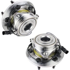 515096 Pair Front Wheel Hub Bearing Assembly Fit for 2007-2014 Cadillac Escalade, ESV, Suburban 1500, Tahoe, GMC Yukon, XL 1500/2007-2013 EXT, Chevy Avalanche, Silverado 1500, GMC Sierra 1500