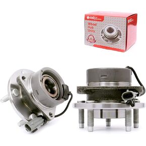 FKG 513206 Front Wheel Bearing Hub Assembly fit for 06-11 Chevy HHR, 05-10 Chevy Cobalt, 07-10 Pontiac G5, 05-06 Pontiac Pursuit, 04-07 Saturn Ion Red Line, Set of 2