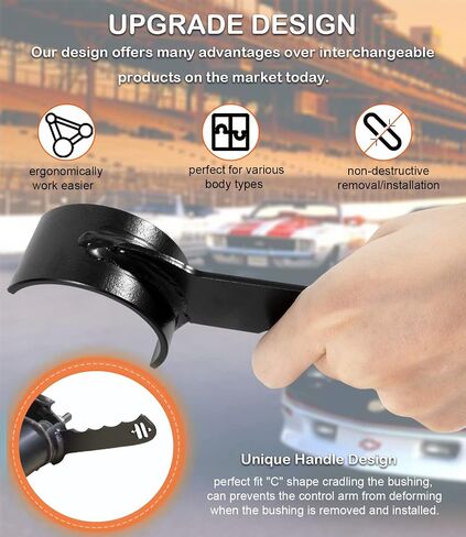 Upper & Lower Control Arm Bushing Removal and Installation Tool Service Set 85000009 Control Arm Bushing Press Kit Suitable for GM 1964-1972 A-Body, 1967-1981 F-Body, 1978-1988 G-Body in Saudi Arabia