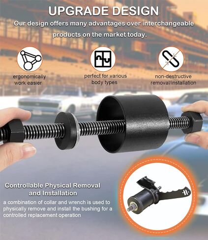 Upper & Lower Control Arm Bushing Removal and Installation Tool Service Set 85000009 Control Arm Bushing Press Kit Suitable for GM 1964-1972 A-Body, 1967-1981 F-Body, 1978-1988 G-Body in Saudi Arabia