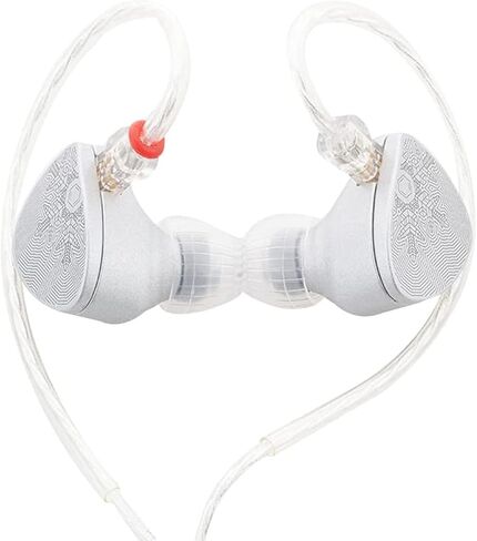 سماعة أذن سلكية Moondrop Aria Snow Edition عالية الأداء تشبه الماس الحجاب الحاجز ARIA SE محرك ديناميكي 0.78 دبوس داخل الأذن in Kuwait
