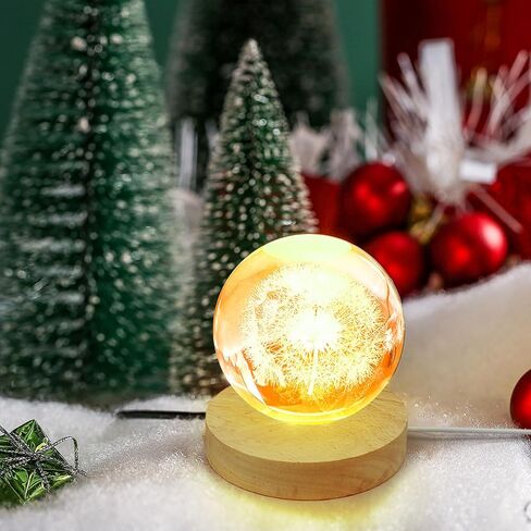 Round Led Light Wood Base, 3.94 Inch Wooden Light Stand Base Round Wooden Led Lights Display Base Wood Led Lights Display Bases for 3D Crystal Glass Resin Art (Multicolor+Yellow) in Saudi Arabia