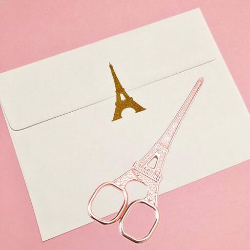 مجموعة مقص ودباسة ذهبية - مقص ودباسة مع 1000 دبوس ذهبي وردي، مجموعة فاخرة من اللوازم المكتبية الذهبية وملحقات المكتب in Kuwait