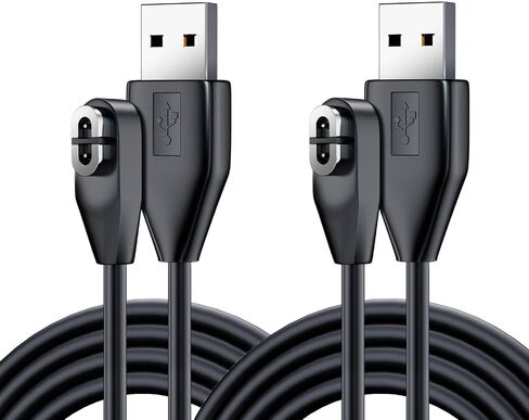Headphones Charging Cable Charger for Shokz Aftershokz Shockz, [2-Pack, 3.3 ft] 𝐔𝐩𝐠𝐫𝐚𝐝𝐞𝐝 Strong Magnet Charger for Aeropex AS800, OpenRun Pro,OpenRun,OpenRun Mini,OpenComm Bone Conduction in Saudi Arabia