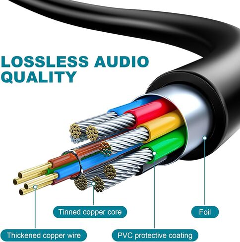 خط كابل صوت بديل لسماعات الرأس Sqrmekoko لسماعات Bose QC2 QC15 in Kuwait