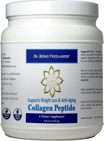 Non GMO •Grass fed• Made in the USA • Gluten Free • Dr. Friedlander's Collagen peptides in Saudi Arabia