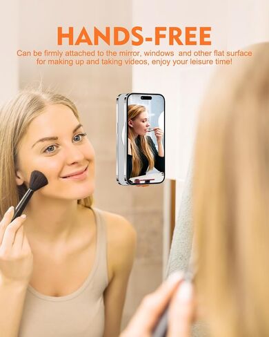Magnetic Suction Phone Holder for Magsafe - Anti-Slip Hands-Free Magnetic Suction Grip Holder Stand for Tiktok Videos Selfies Shower in Saudi Arabia