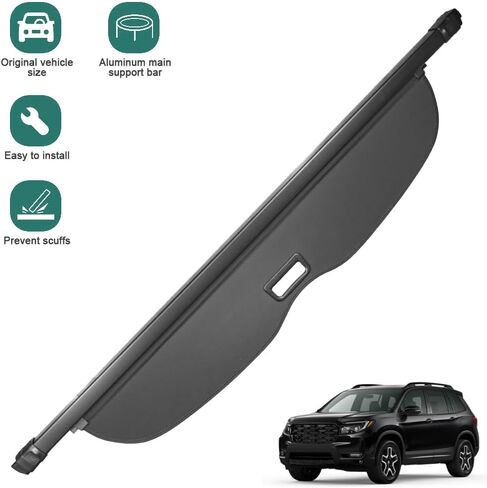 لهوندا جواز سفر غطاء البضائع 2019 2020 2021 2022 2023 لهوندا جواز السفر اكسسوارات قابل للسحب الجذع غطاء الأمن درع الظل in Kuwait