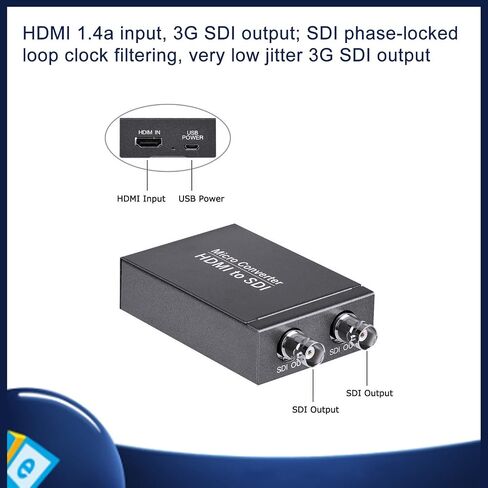 محول محول AHD TVI CVI CVBS إلى HDMI، 720P 1080P 3MP 4MP 5MP 8MP محول صوت فيديو مركب صغير CVBS لشاشة HDTV DVR in Saudi Arabia