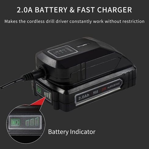 منفاخ إطارات وضاغط هواء ومجموعة إضاءة للعمل، مضخة إطار سيارة لاسلكية 20 فولت مع مقياس ضغط رقمي، بطارية ليثيوم أيون 2.0 أمبير قابلة لإعادة الشحن، ضوء عمل ليثيوم أيون 20 فولت in Kuwait