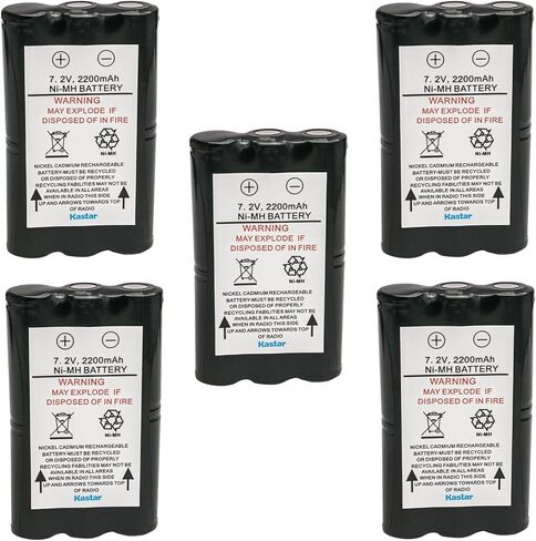 استبدال بطارية Kastar 6 عبوات HNN9018A لبطارية Motorola HNN9018، HNN9018A، HNN9018AR، HNN9018B، HNN9018BR، Motorola CP50، Radius SP50 (الطراز القياسي) راديو in Saudi Arabia