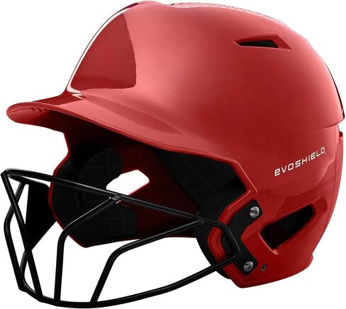 خوذات الضرب المجهزة EvoShield XVT Luxe مع قناع وجه للكرة اللينة in Saudi Arabia