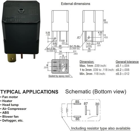 CM1-D-12V ACM33211 General Purpose Power Relay Replaced 284B7-CW29E 12VDC 4 Pins in Saudi Arabia