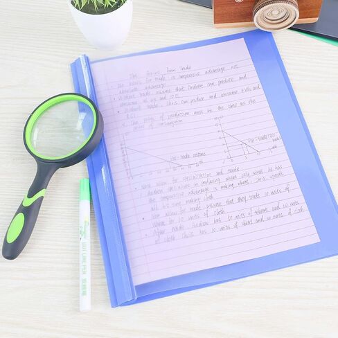 6PCS Plastic Folders Colored, File Folders with 3-Prong 6 Colors Fit A4 Paper, Folders with 3 Hole Ring Binder Project Organizer for Office and School Letter Size in Saudi Arabia