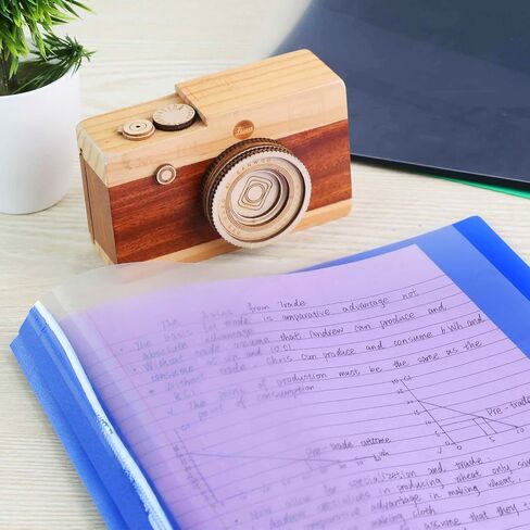 6PCS Plastic Folders Colored, File Folders with 3-Prong 6 Colors Fit A4 Paper, Folders with 3 Hole Ring Binder Project Organizer for Office and School Letter Size in Saudi Arabia