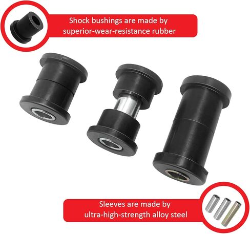JAVIK Fit Club Car DS Bushing Kits for All Front Rear Leaf Spring & Upper A Arm Suspension 1992-Up, 1015583 1012303 1016346 1016349 1016350 in Saudi Arabia
