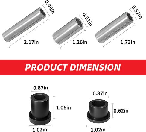 JAVIK Fit Club Car DS Bushing Kits for All Front Rear Leaf Spring & Upper A Arm Suspension 1992-Up, 1015583 1012303 1016346 1016349 1016350 in Saudi Arabia