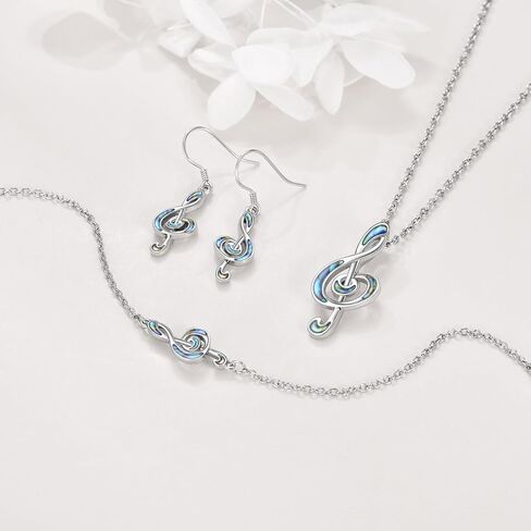 الموسيقى سوار الموسيقى ملاحظة سوار أذن البحر قذيفة التريبل المفتاح الموسيقي سوار الموسيقى تحت عنوان المجوهرات قابل للتعديل سوار الموسيقية ملاحظة هدية للنساء الفتيات in Kuwait