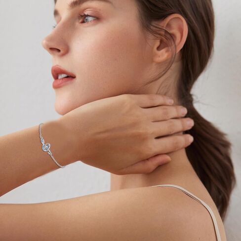 الموسيقى سوار الموسيقى ملاحظة سوار أذن البحر قذيفة التريبل المفتاح الموسيقي سوار الموسيقى تحت عنوان المجوهرات قابل للتعديل سوار الموسيقية ملاحظة هدية للنساء الفتيات in Kuwait