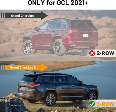 Snailfly Customized Running Boards Side Steps Fit for 2021-2024 Jeep Grand Cherokee L 3-Row in Saudi Arabia