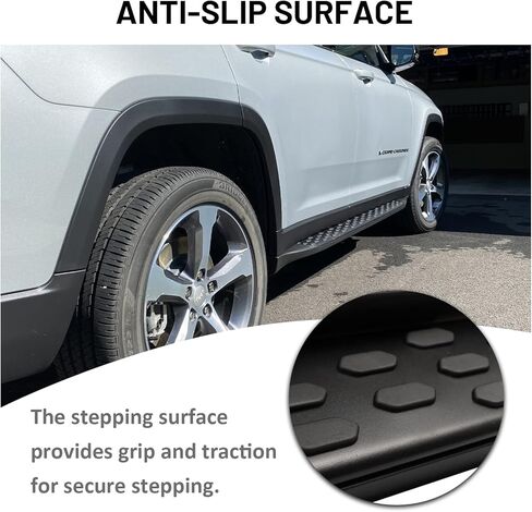 Snailfly Customized Running Boards Side Steps Fit for 2021-2024 Jeep Grand Cherokee L 3-Row in Saudi Arabia