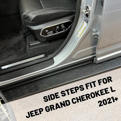 Snailfly Customized Running Boards Side Steps Fit for 2021-2024 Jeep Grand Cherokee L 3-Row in Saudi Arabia