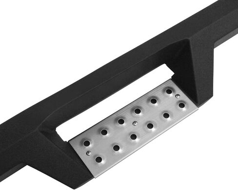 Westin 56-5346952 HDX عجلة قطرة من الفولاذ المقاوم للصدأ إلى عجلة Nerf Step Bars تناسب 2019-2023 Silverado Sierra 1500 Crew Cab (سرير 6.5 قدم) زوج واحد أسود مزخرف in Saudi Arabia