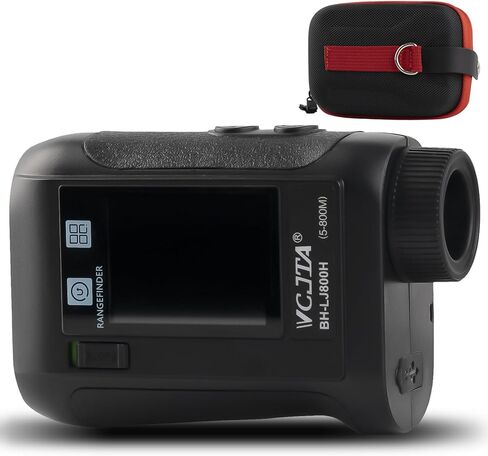 محدد مدى الجولف مع مكتشف نطاق ليزر منحدر لصيد الجولف، 900 ياردة، عمود علم عالي الدقة، قفل الاهتزاز، شاشة LCD، بث صوتي، 10 أوضاع قابلة لإعادة الشحن، أسود in Kuwait