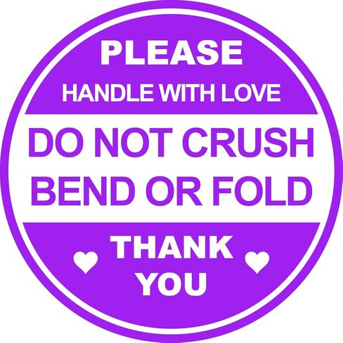 300 قطعة دائرة أرجوانية مقاس 5.08 سم، لا تسحق الانحناء أو الطي، يرجى تسليمها بالحب، شكرًا لك، ملصق لاصق للشحن، مغلف التعبئة البريدية، حقيبة المجوهرات الحالية in Kuwait