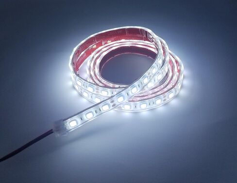 Marine Submersible LED Light Strip 12V 2ft White, LED Rope Lights, Waterproof Led Lights, in Saudi Arabia