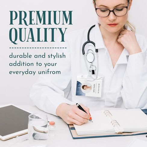 مجموعة مكونة من 3 قطع من بكرة الشارة، وبكرات الشارات القابلة للسحب، تأتي مع 3 أقلام صغيرة و3 حاملات للبطاقات، بالإضافة إلى مشبك التمساح وحبل قابل للسحب، وبكرة شارة الممرضة بثلاثة ألوان. in Kuwait