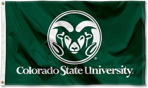 شركة College Flags & Banners Co. جامعة ولاية كولورادو رامس CSU الكبيرة in Saudi Arabia