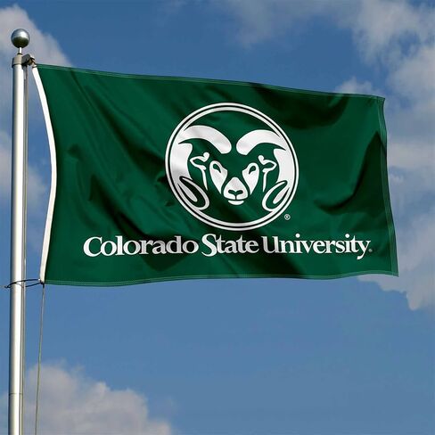 شركة College Flags & Banners Co. جامعة ولاية كولورادو رامس CSU الكبيرة in Saudi Arabia