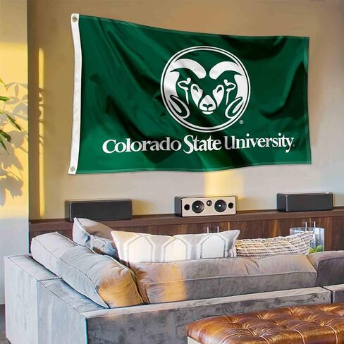 شركة College Flags & Banners Co. جامعة ولاية كولورادو رامس CSU الكبيرة in Saudi Arabia