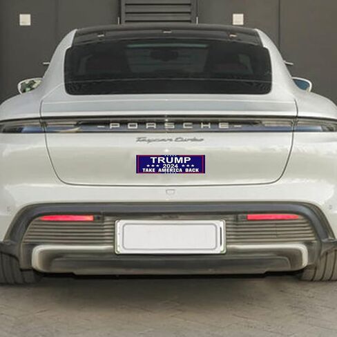 10 عبوات من ملصقات السيارات Trump 2024 Take America Back Car ملصق مضاد للماء لمصد السيارة وخوذة الكمبيوتر المحمول، 3 × 9 بوصات in Kuwait