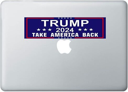 10 عبوات من ملصقات السيارات Trump 2024 Take America Back Car ملصق مضاد للماء لمصد السيارة وخوذة الكمبيوتر المحمول، 3 × 9 بوصات in Kuwait