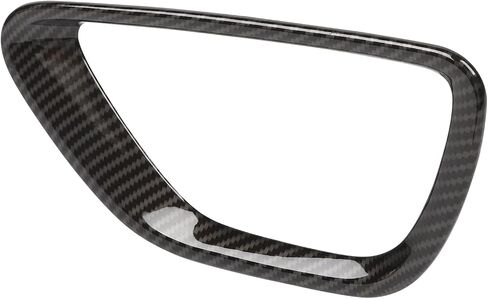 JeCar Front Fog Light Trim Cover Fog Lamp Bezel Exterior Accessories for Jeep Grand Cherokee 2014-2016, Carbon Fiber Finish in Saudi Arabia