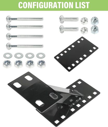 Spare Tire Carrier,Spare Tire Mount for Trailer,Car Accessories Spare Tire Carrier Bracket,Fits 4 & 5 & 6 Lugs Trailer Wheels on 4", 4.5'',4.75'',5'' and 5.5'' Bolt Patterns in Saudi Arabia