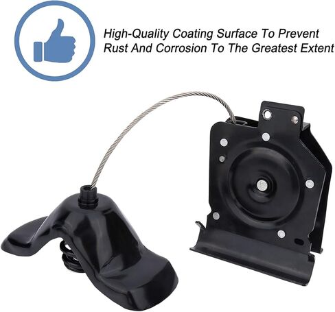 رافعة الإطارات الاحتياطية، مجموعة رافعة حامل الإطارات الاحتياطية، متوافقة مع CHEVY GMC- 2003-2010 Sierra 2500 HD، Silverado 2500 HD، 2003-2010 Silverado 3500 والمزيد، استبدل، 19371173 924-502 in Kuwait